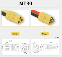 Разъём MT30-F мама